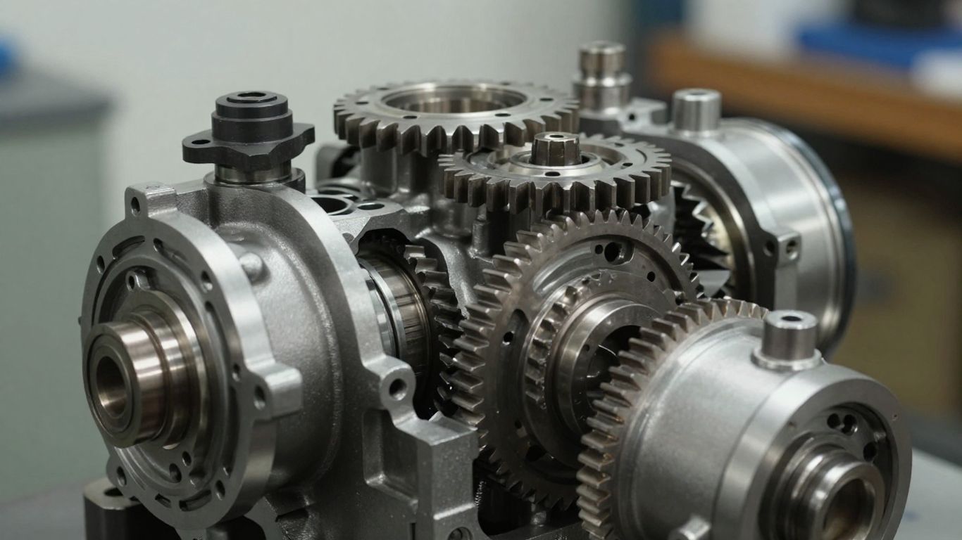 Used Skoda gearbox ready for shipping