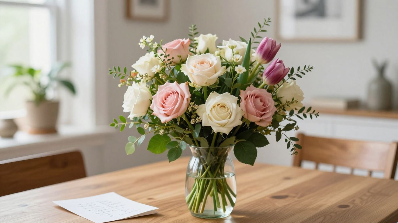 Fresh mixed flower bouquet in Williamstown