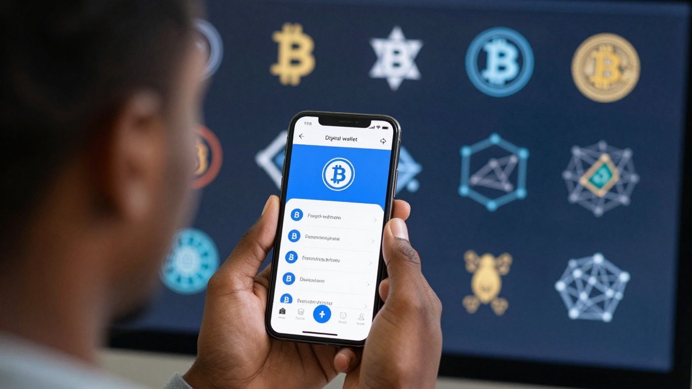 Digital wallet balance check on multiple blockchains.