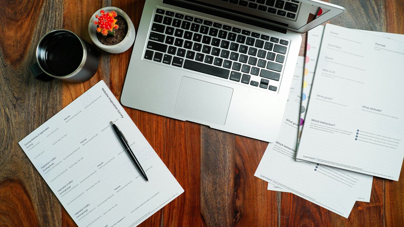 TradeNet import permit review at a desk