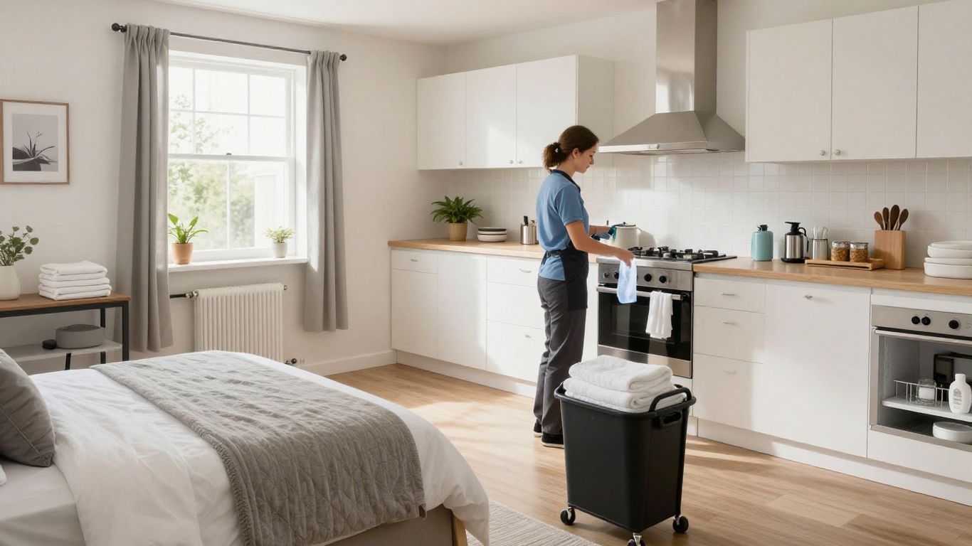 start airbnb cleaning business side hustle