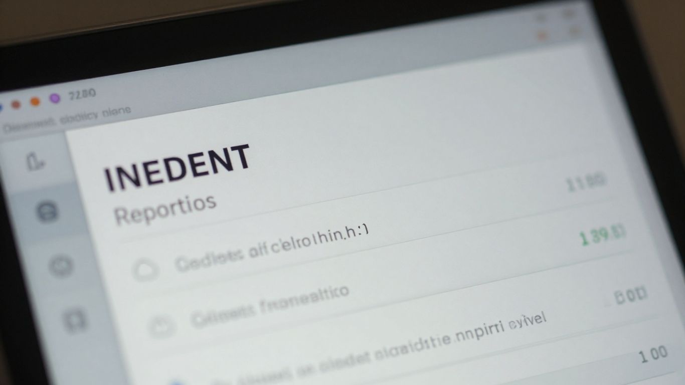 Digital interface for incident reporting software