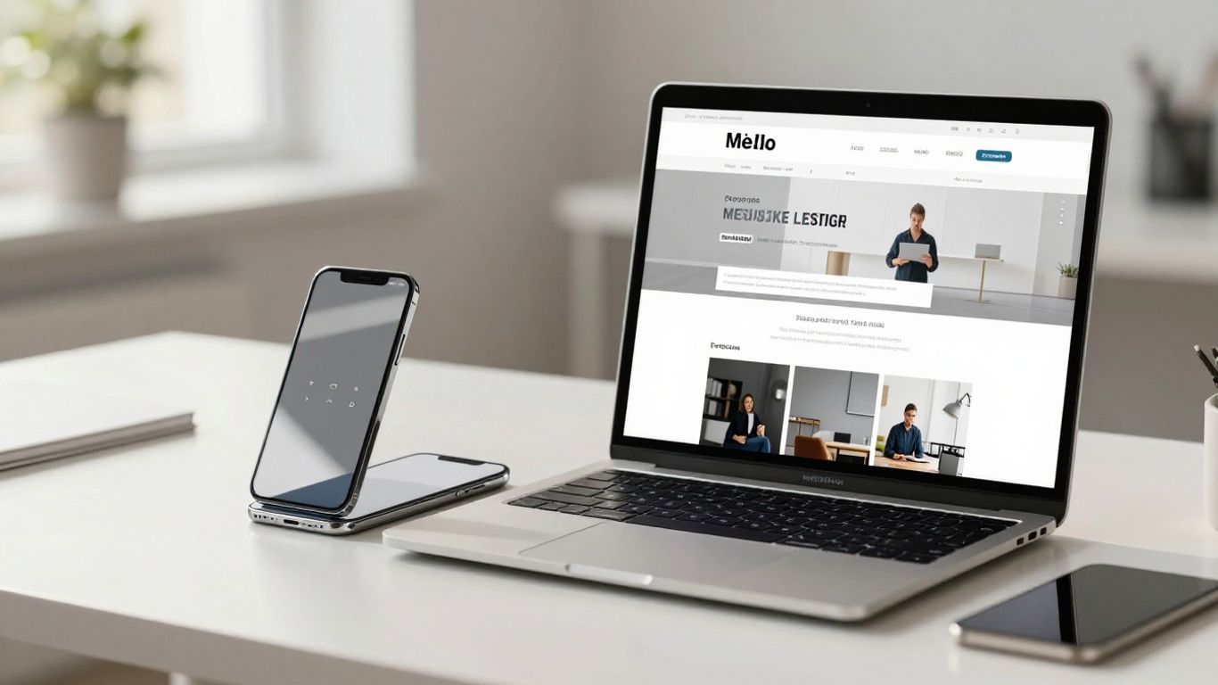 Modern responsive web design layouts