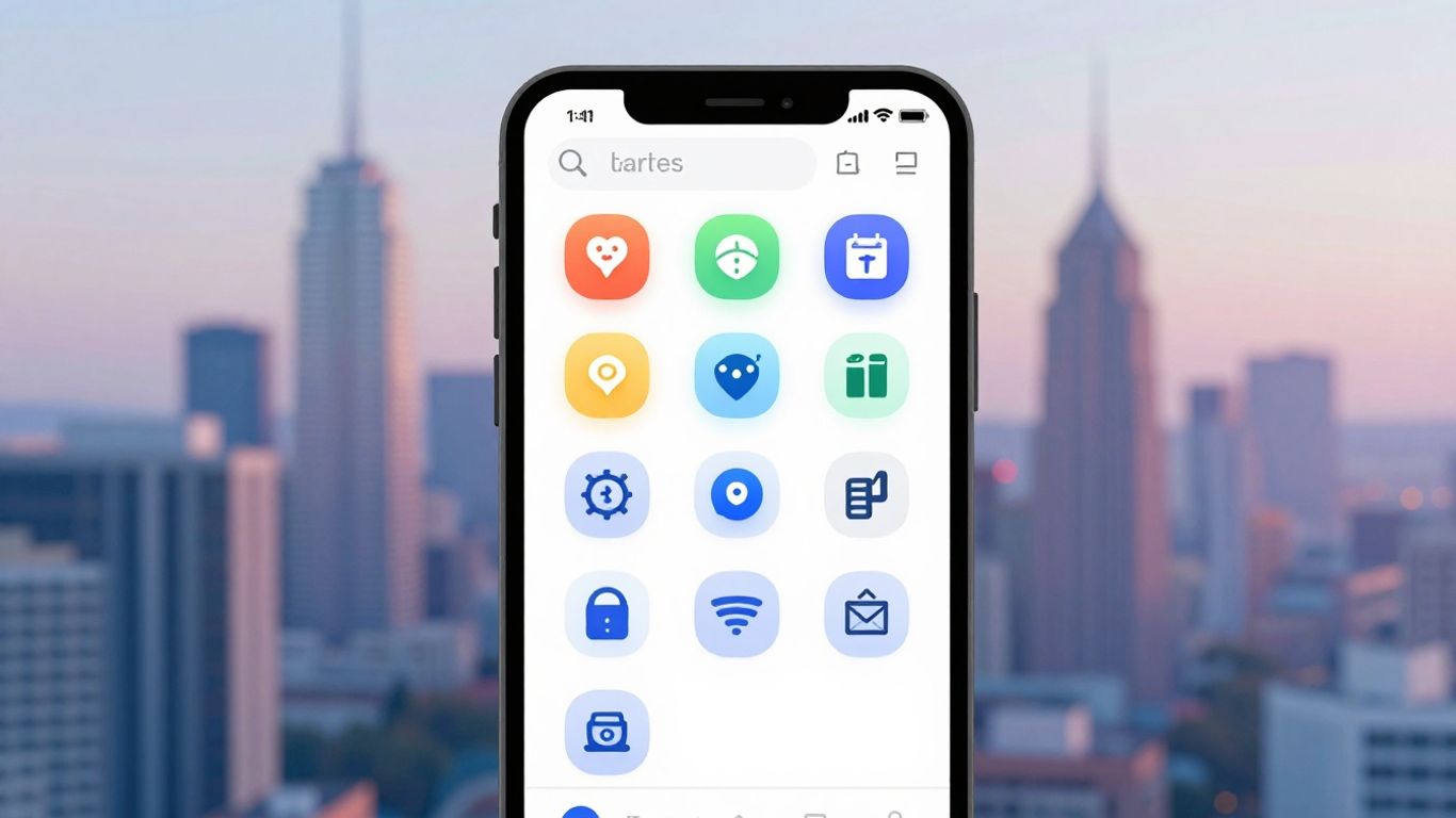 Beginner-friendly trading app interface on a smartphone.