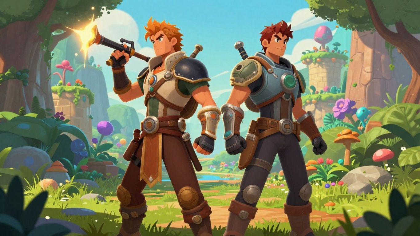 Fantasy and sci-fi characters in diverse RPG worlds.