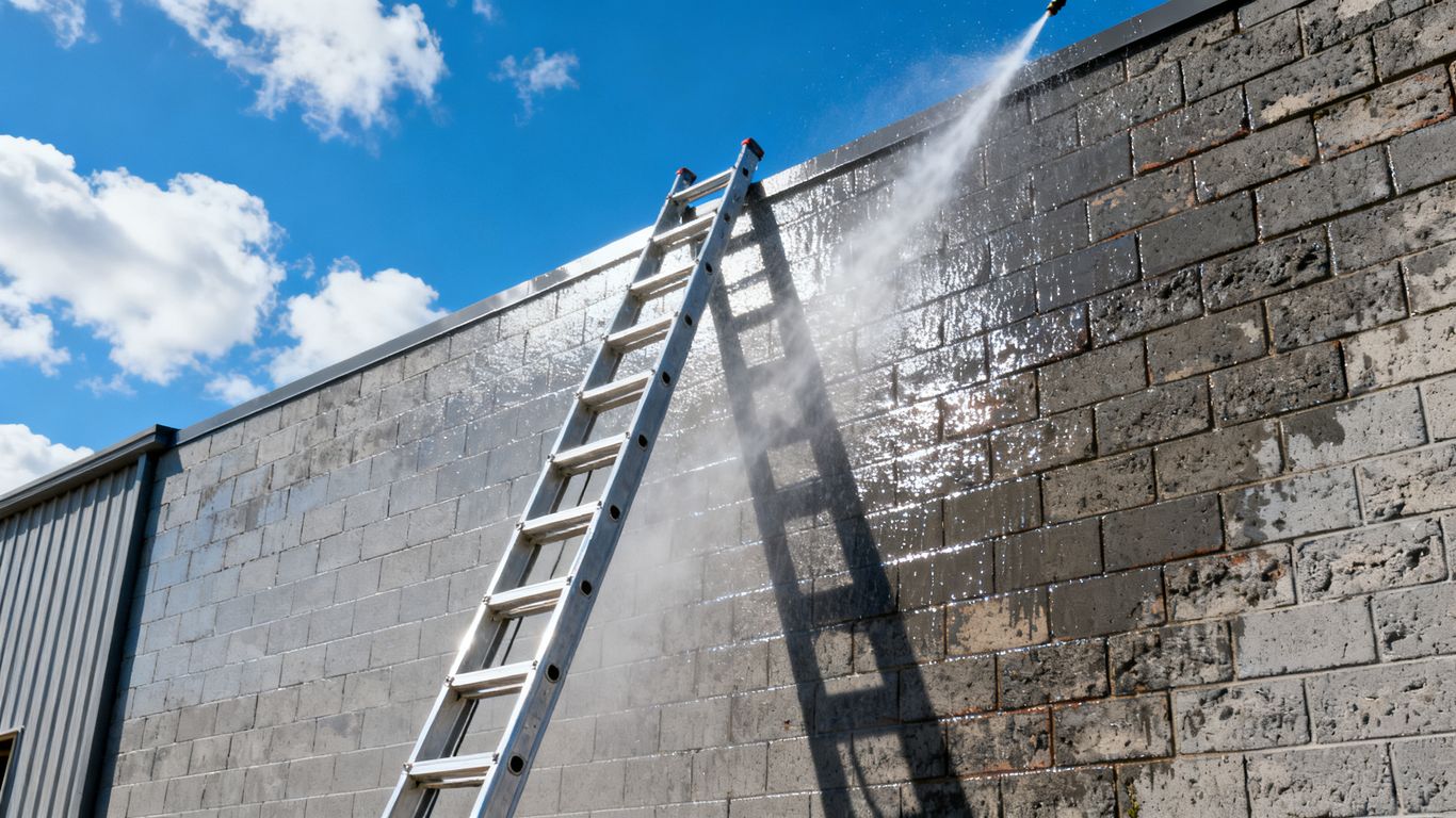 Exterior building renovation