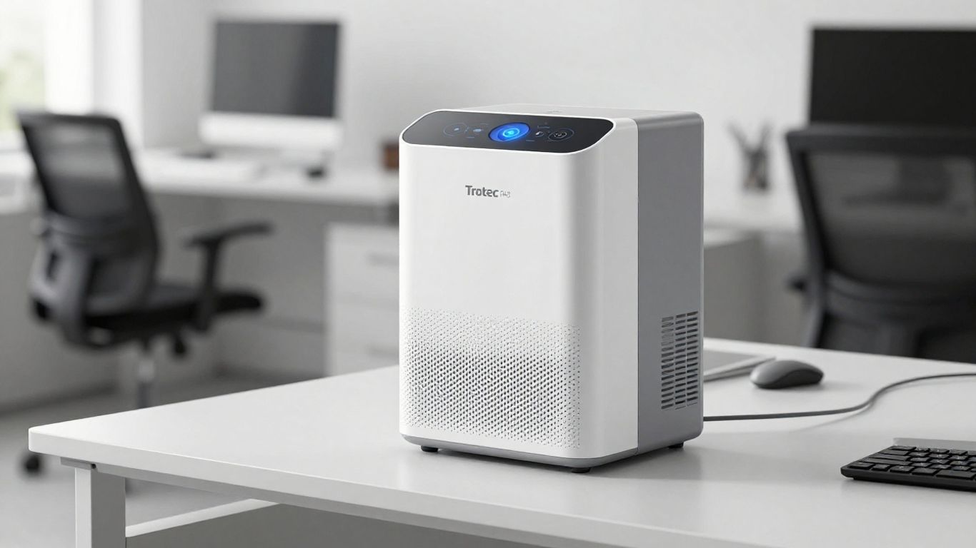 Difuzer Trotec PAE 45 na kancelarijskom stolu