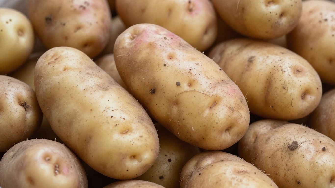 Biologische Alouette aardappelen, vers en onbewerkt.