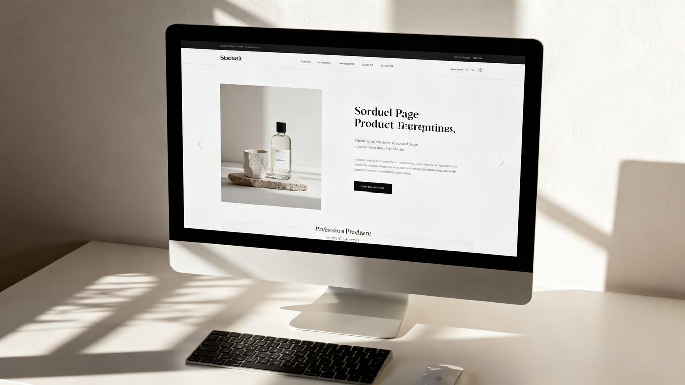 A clean product listing interface with clear information