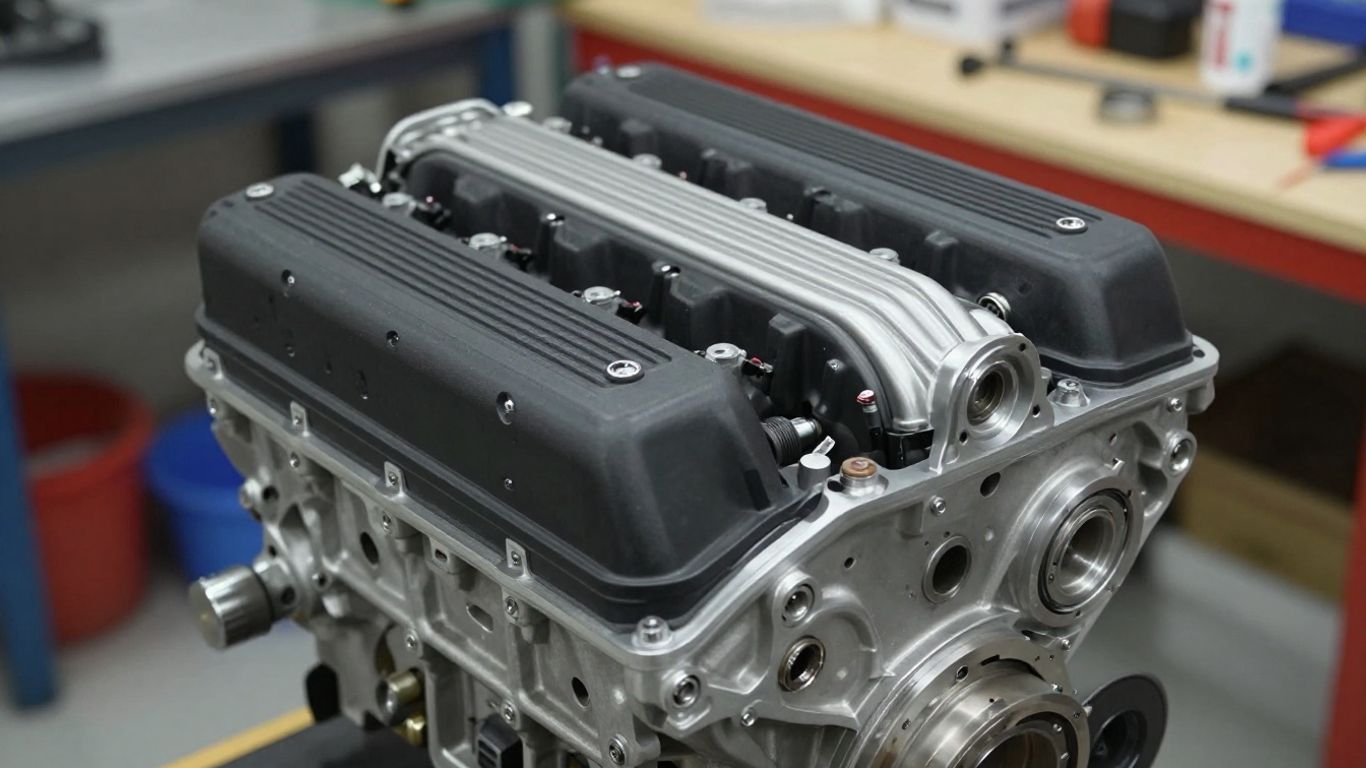 Used BMW engine ready for installation in Geelong.