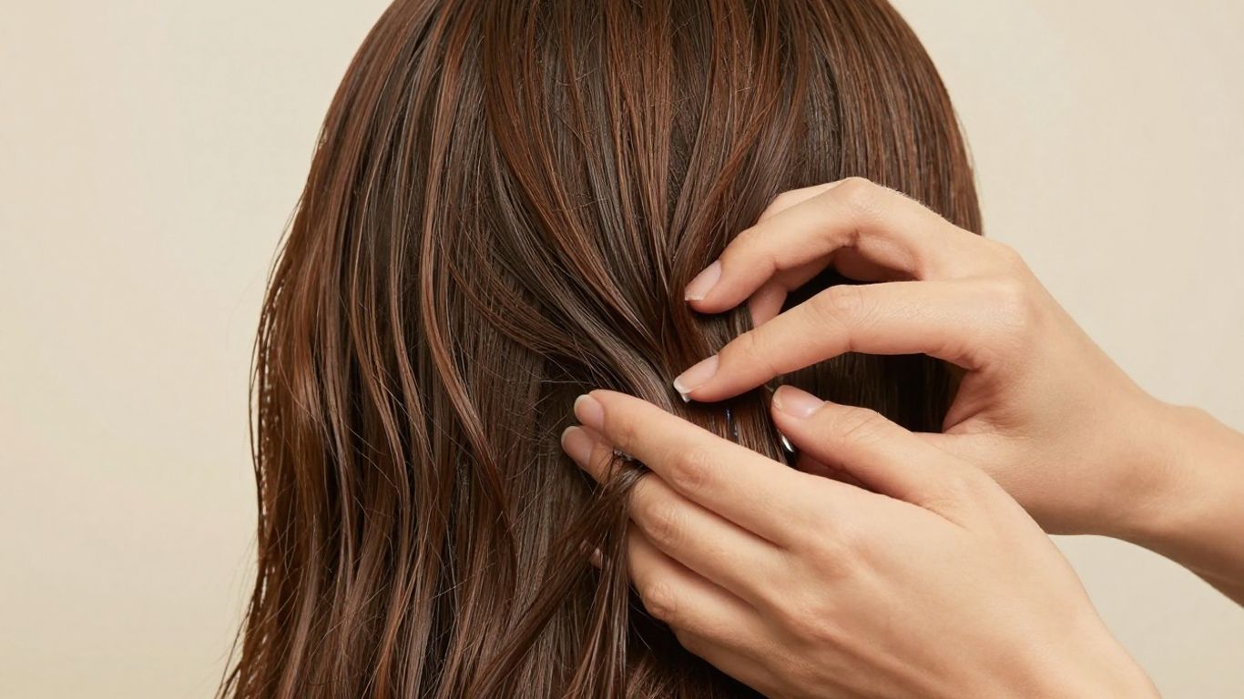 Soft waves styled with lightweight gel