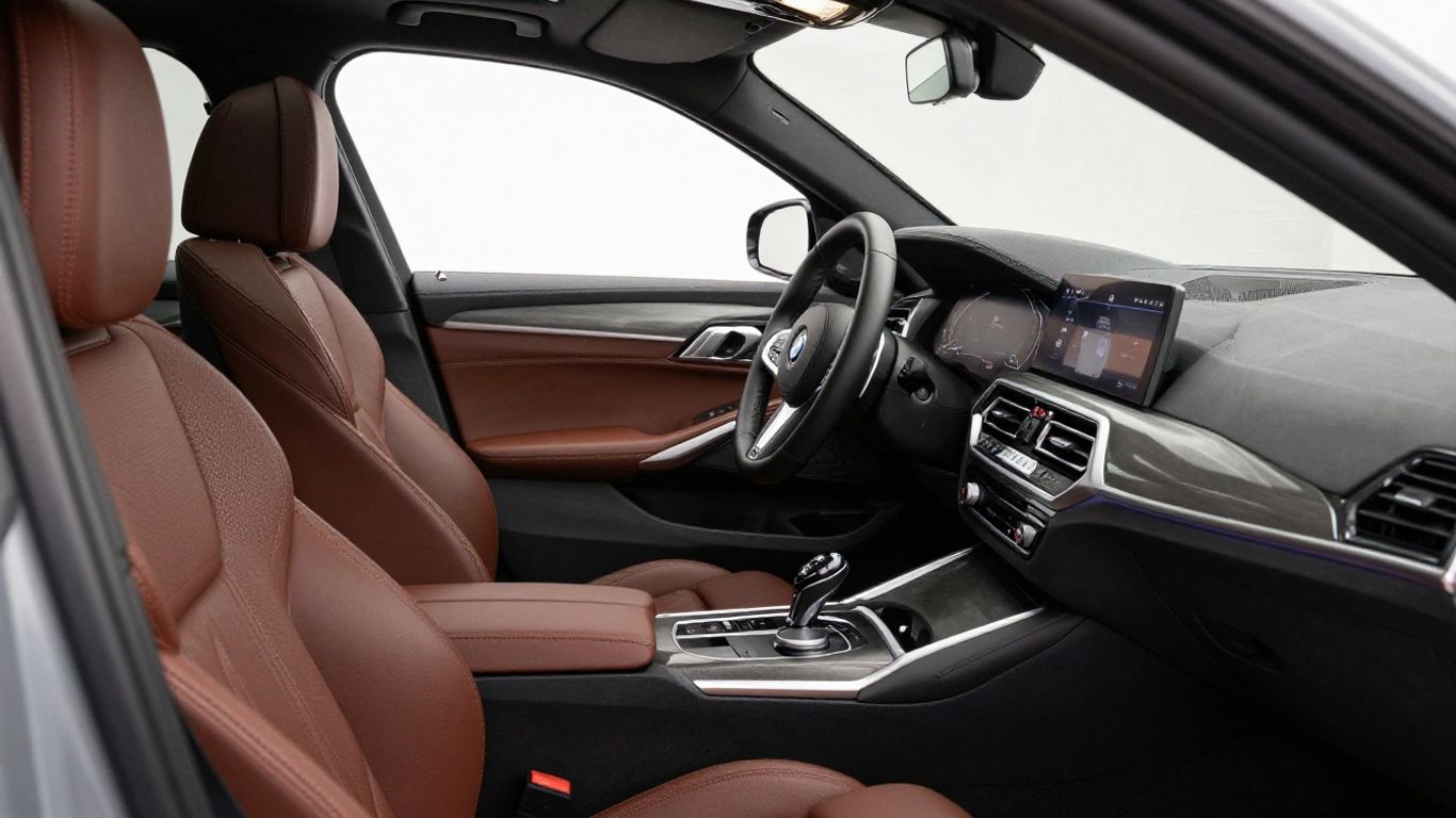 BMW Innenraum mit sichtbaren Ausstattungsdetails