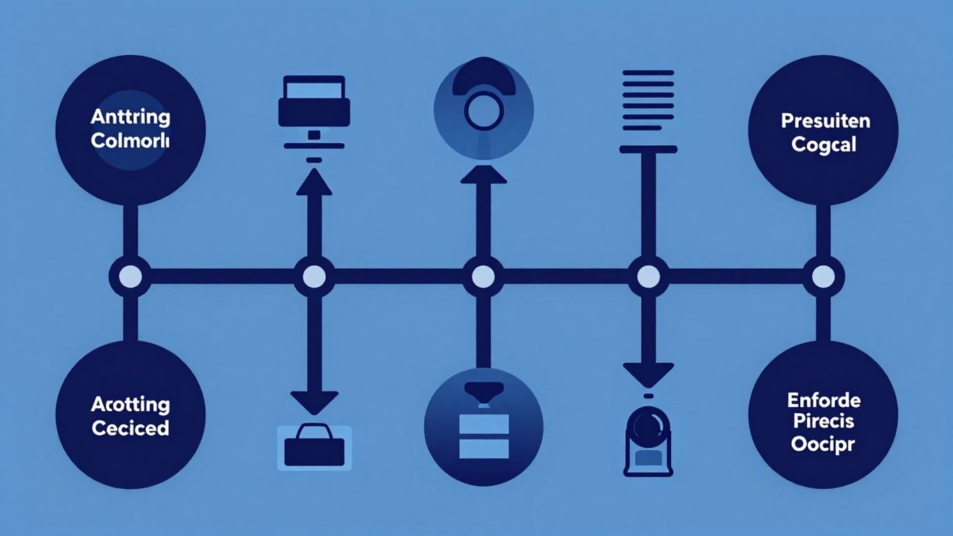 Technical illustration of DKIM record checking process.