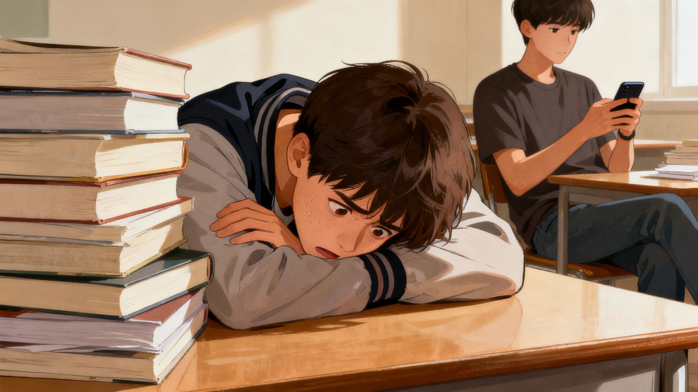 Student frustrated with partner ignoring group project
