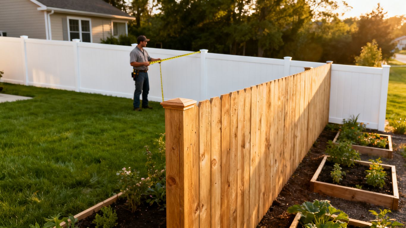 Wood vs Vinyl Fence Leads: Why CPL Varies 40% Based on Material Type