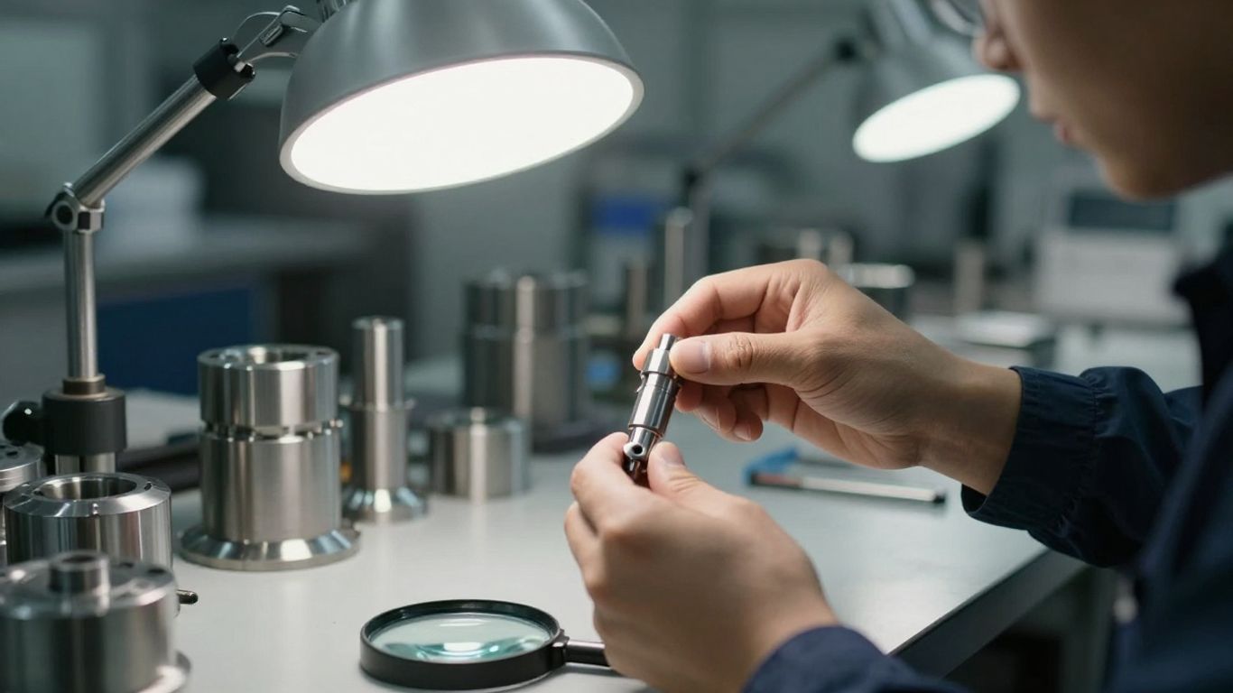 Quality control testing for automotive parts