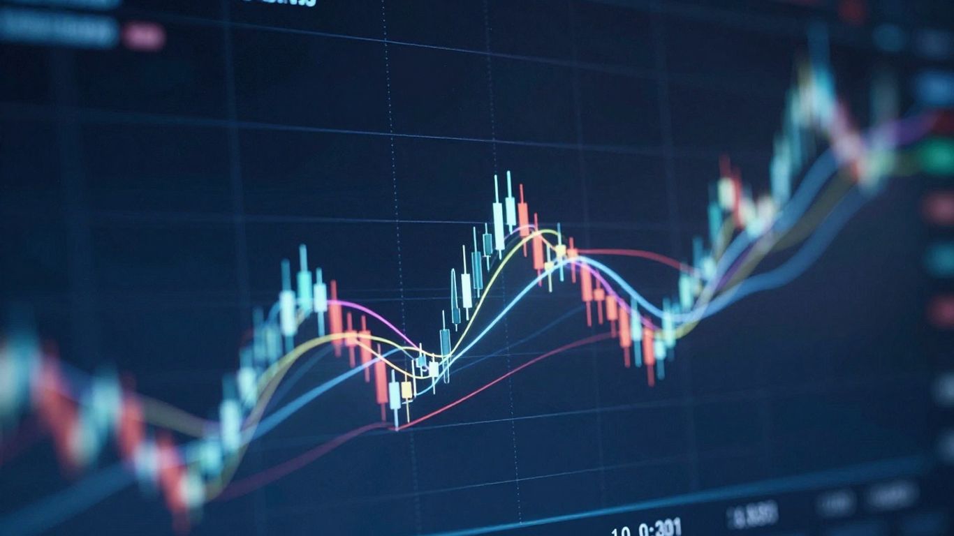 MarketWatch logo with abstract financial data