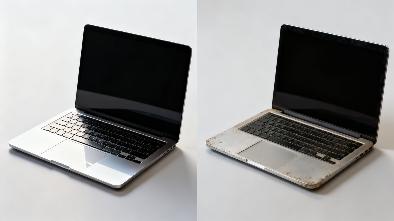 Refurbished vs. used laptop comparison
