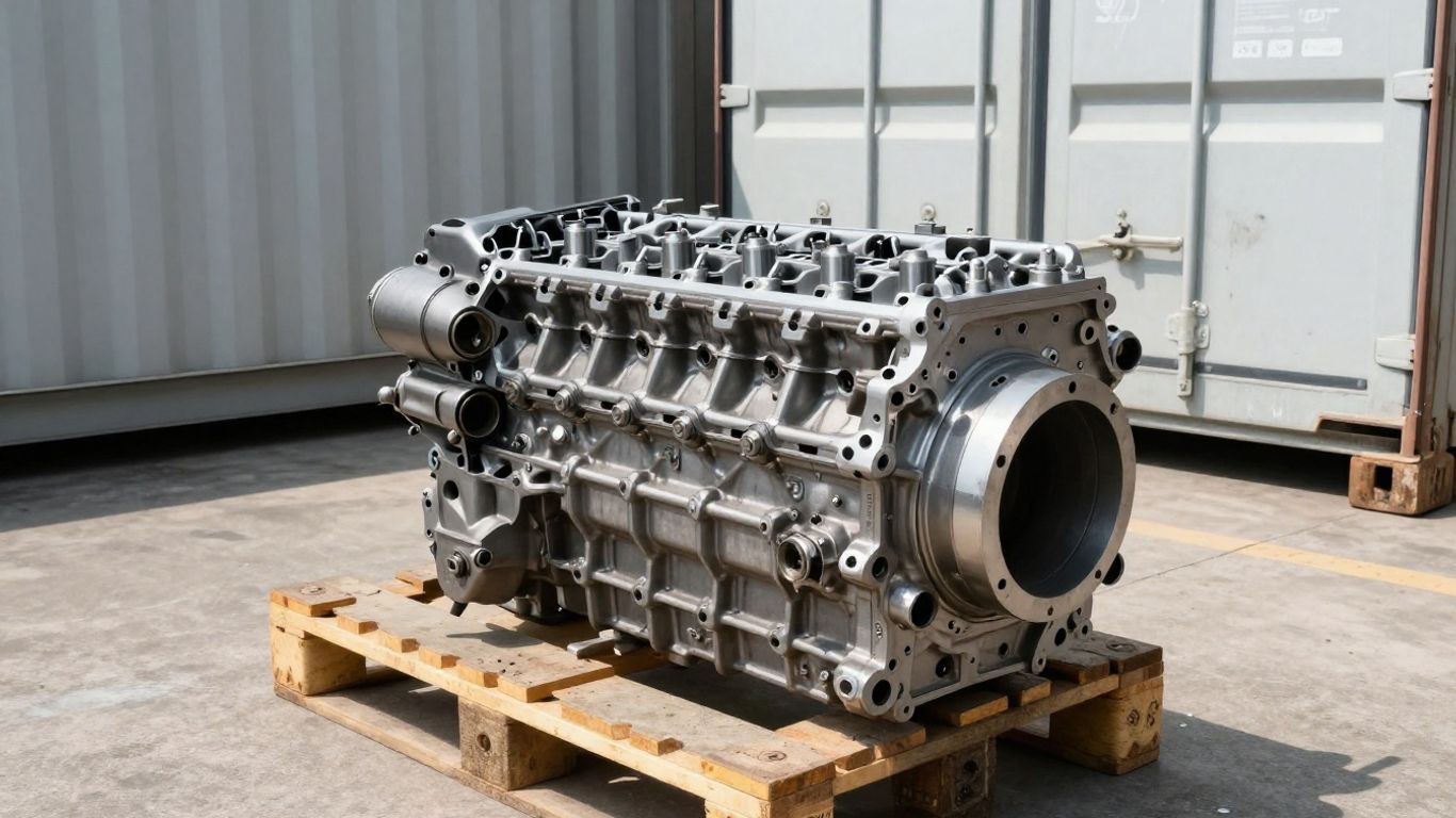 Reconditioned engine ready for nationwide shipping.