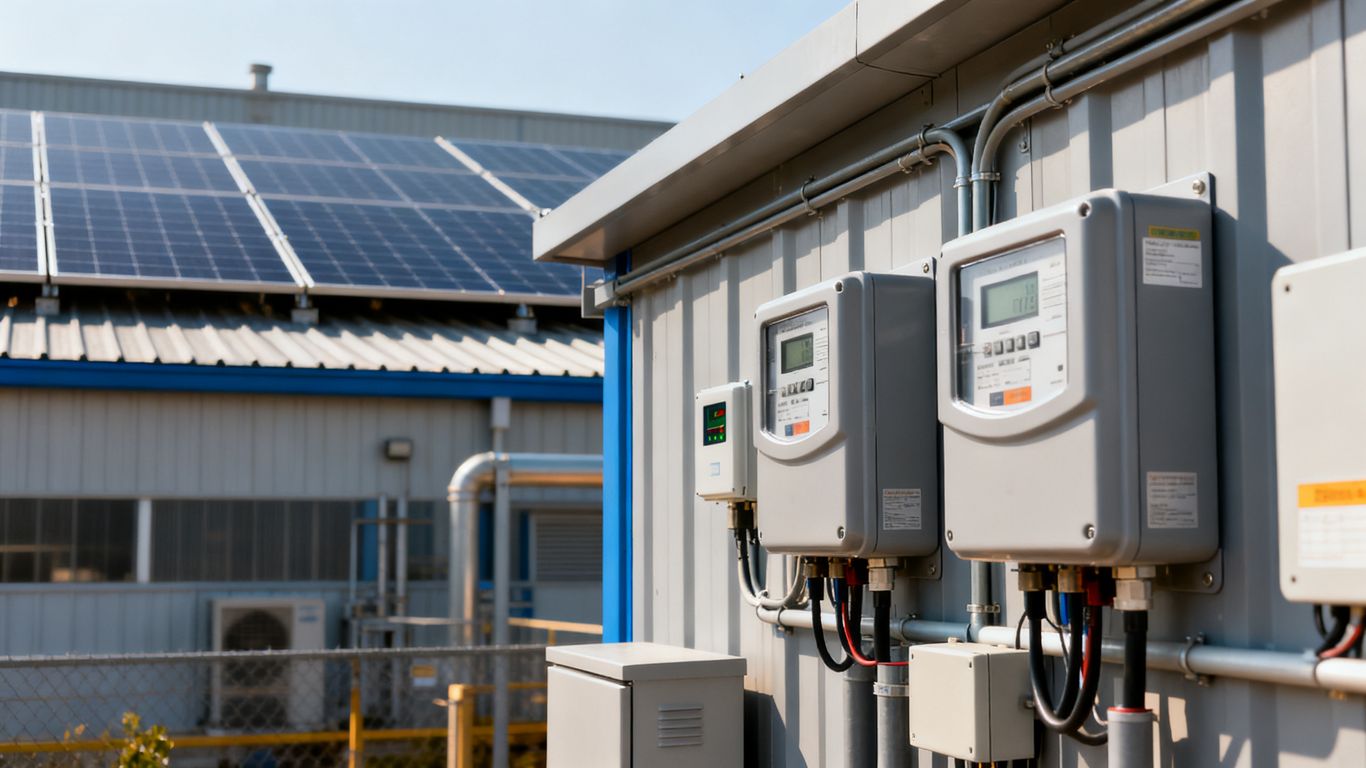 Courbes de consommation électrique d’un site industriel