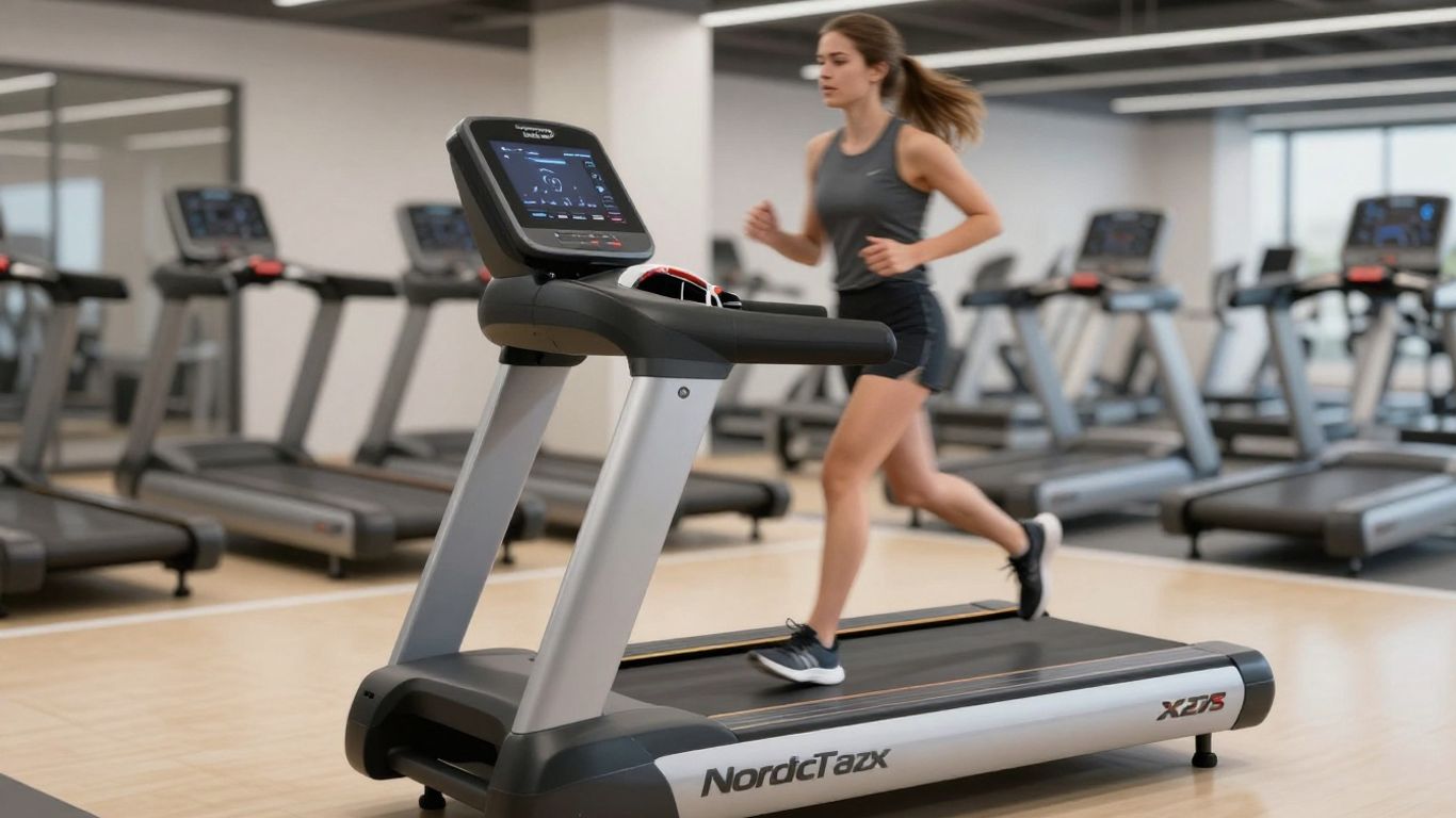 NordicTrack X22i treadmill with large screen