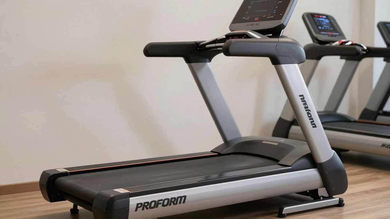 ProForm treadmill for runners in a home gym.
