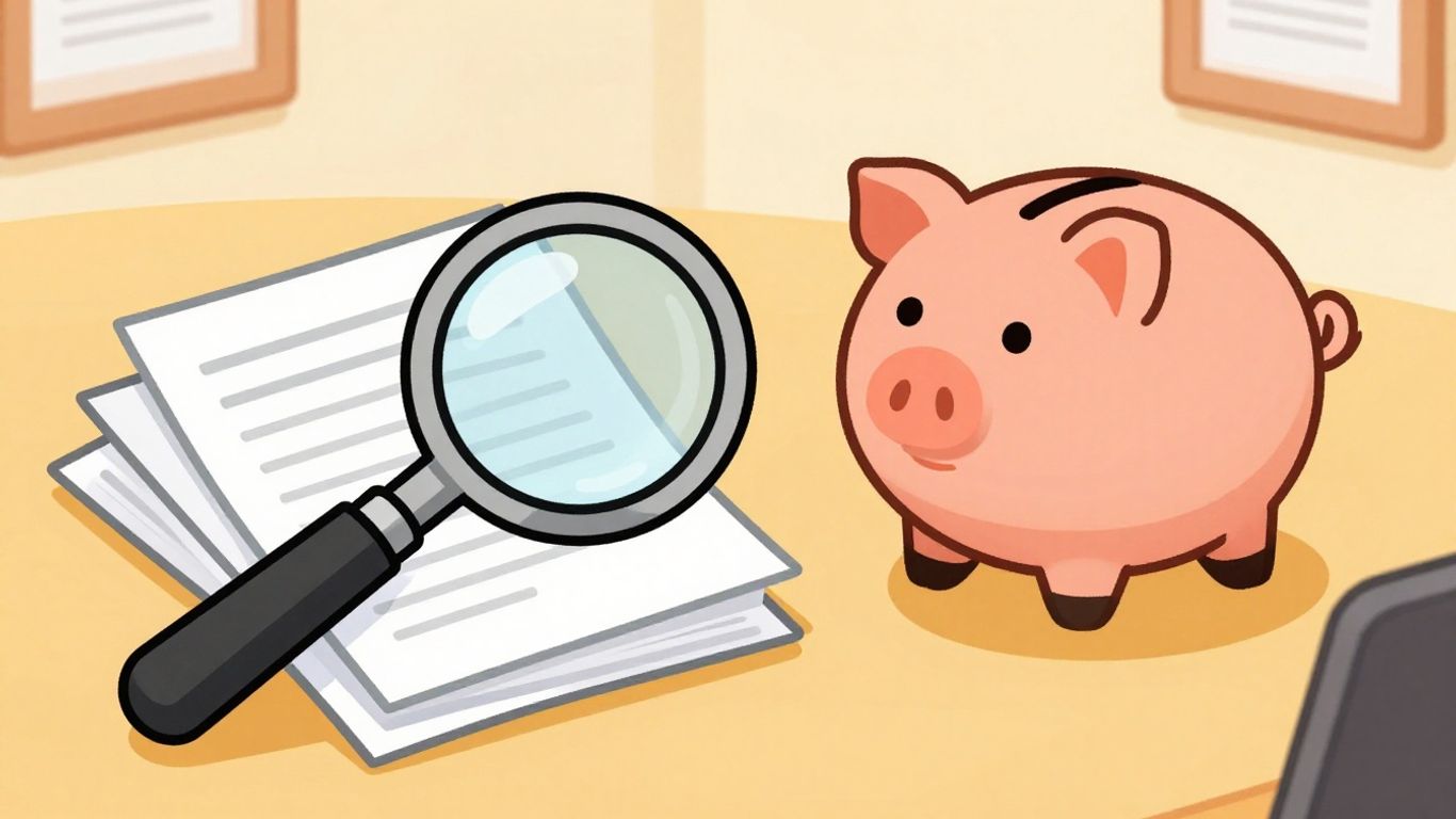 Loan underwriting and down payment details illustration.