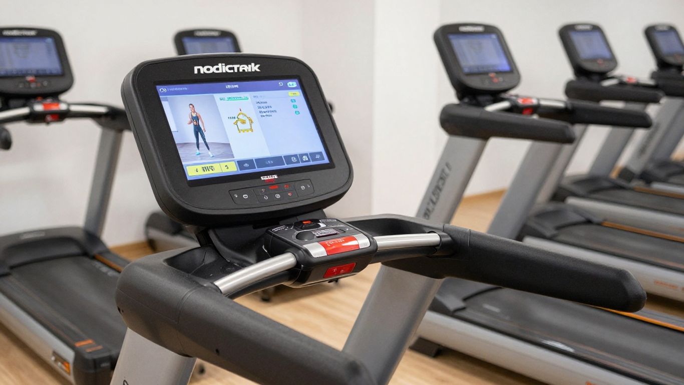 NordicTrack Commercial 1250 treadmill with iFIT console