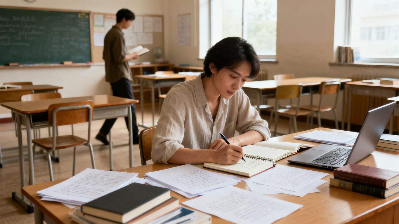 Balancing Part-Time Teaching with a Full-Time Writing Career