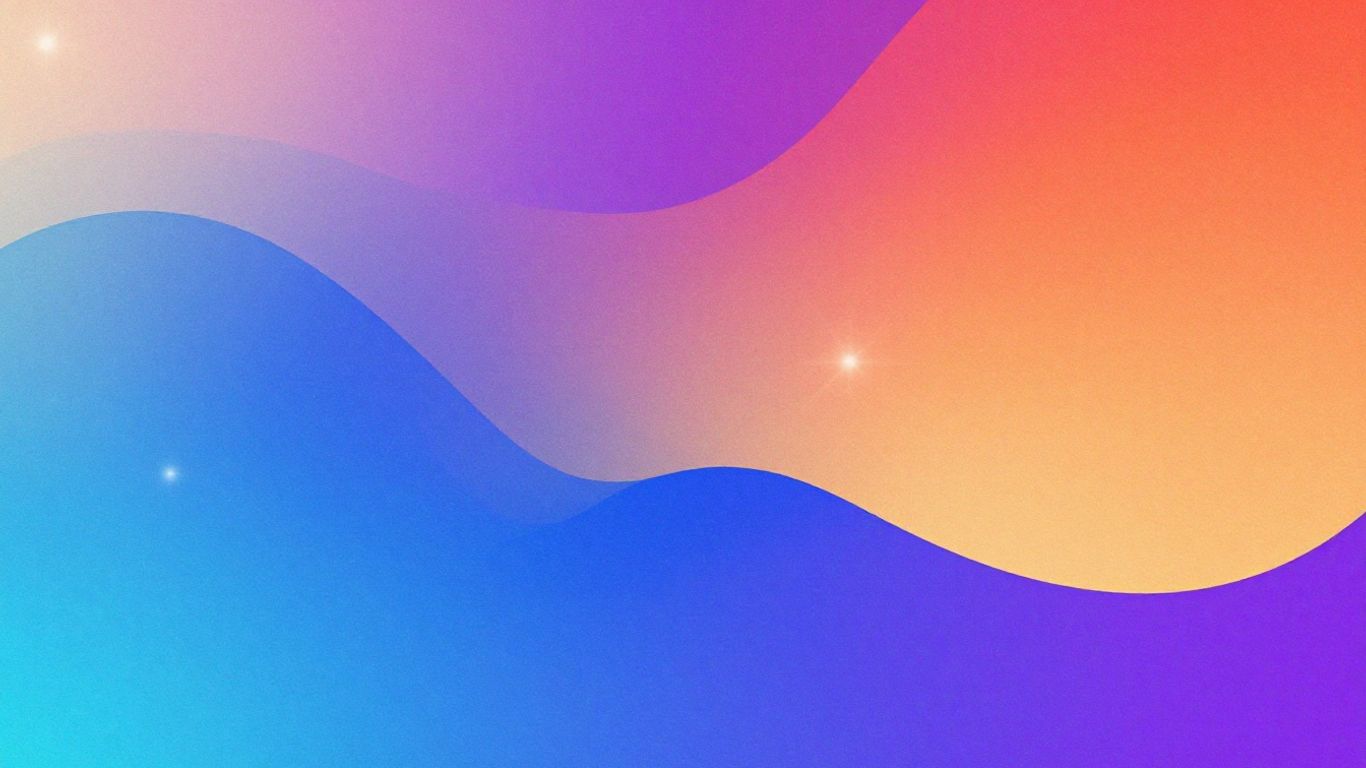 Abstract shapes and gradients suggesting growth and innovation.