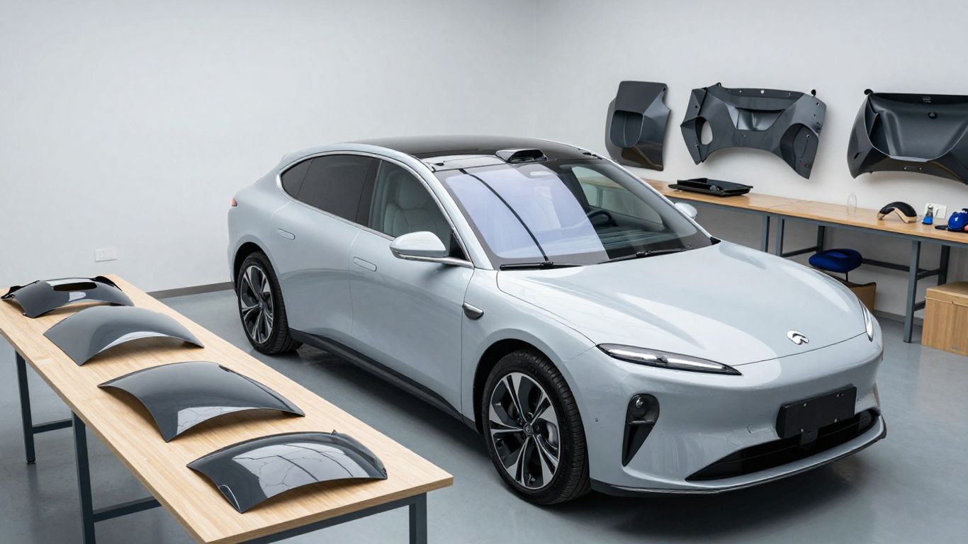 Replacement body panels for the Atto 3 electrical SUV