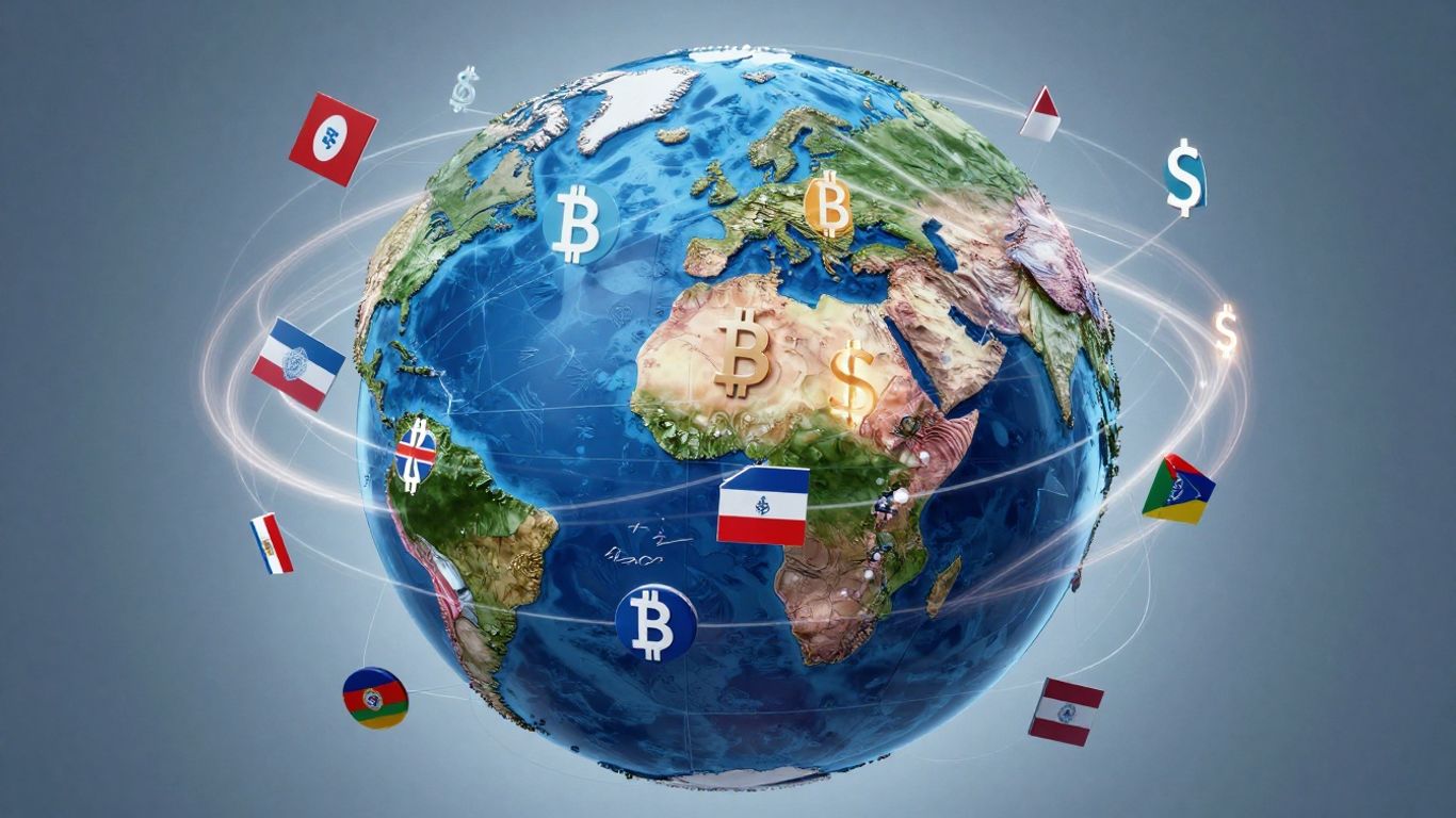 Global crypto regulations changing worldwide.