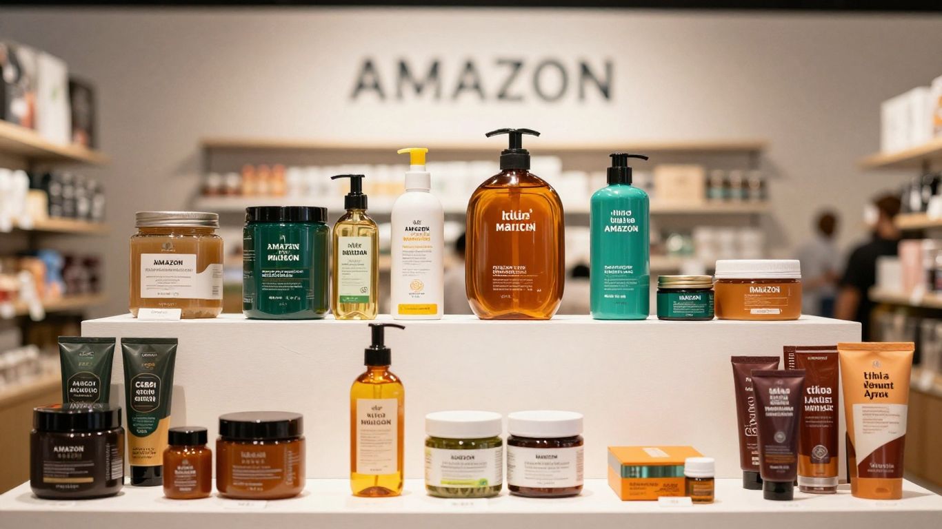 Amazon sponsored products display for a successful product launch.
