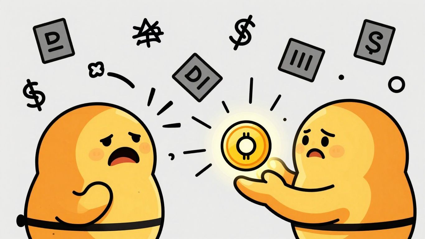 Person escaping debt with financial help.