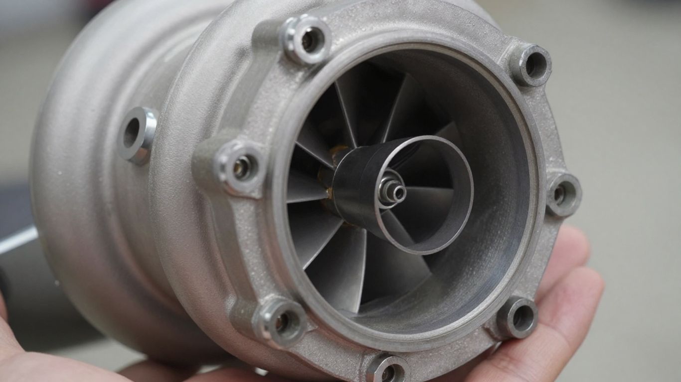 Inspect turbo housing for cracks or oil residue
