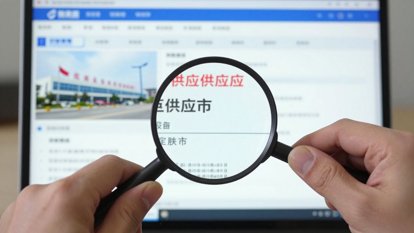 Narzędzia do weryfikacji chińskich dostawców podczas importu