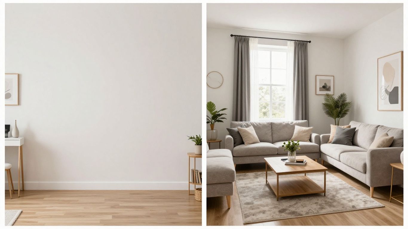 Airbnb staging vs full furnishing comparison