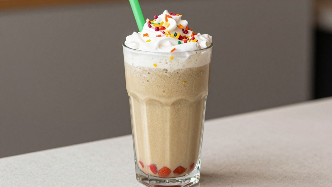 Herbalife shake with colorful ingredients