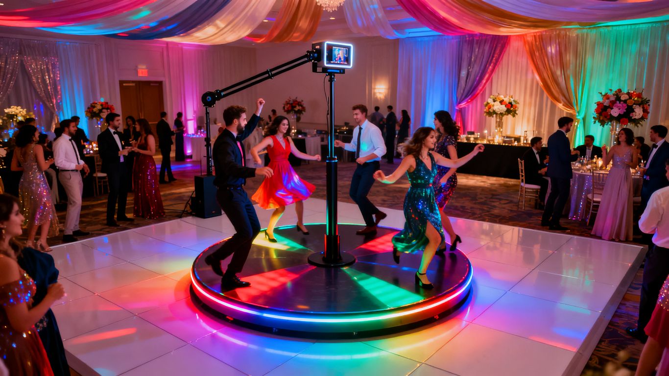 How Much Space Does a 360 Photo Booth Need?