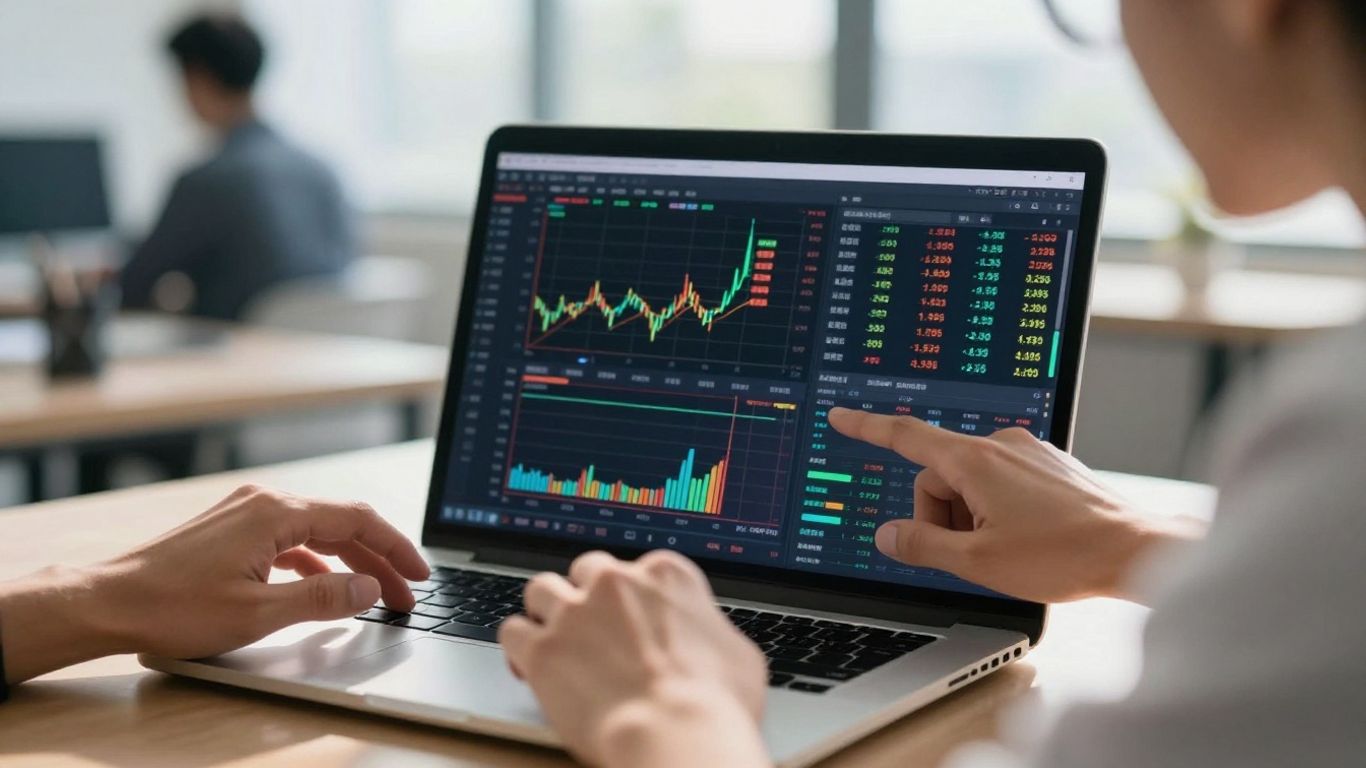 Trader optimizing strategy on TradingView backtesting platform.