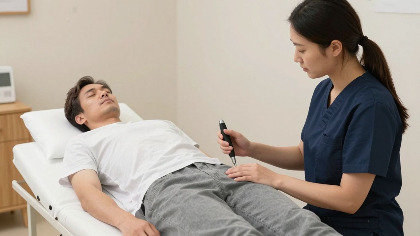 Detailed spine health assessment with medical tools