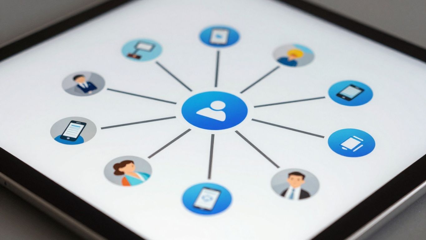Connected software dashboard for automated publishing