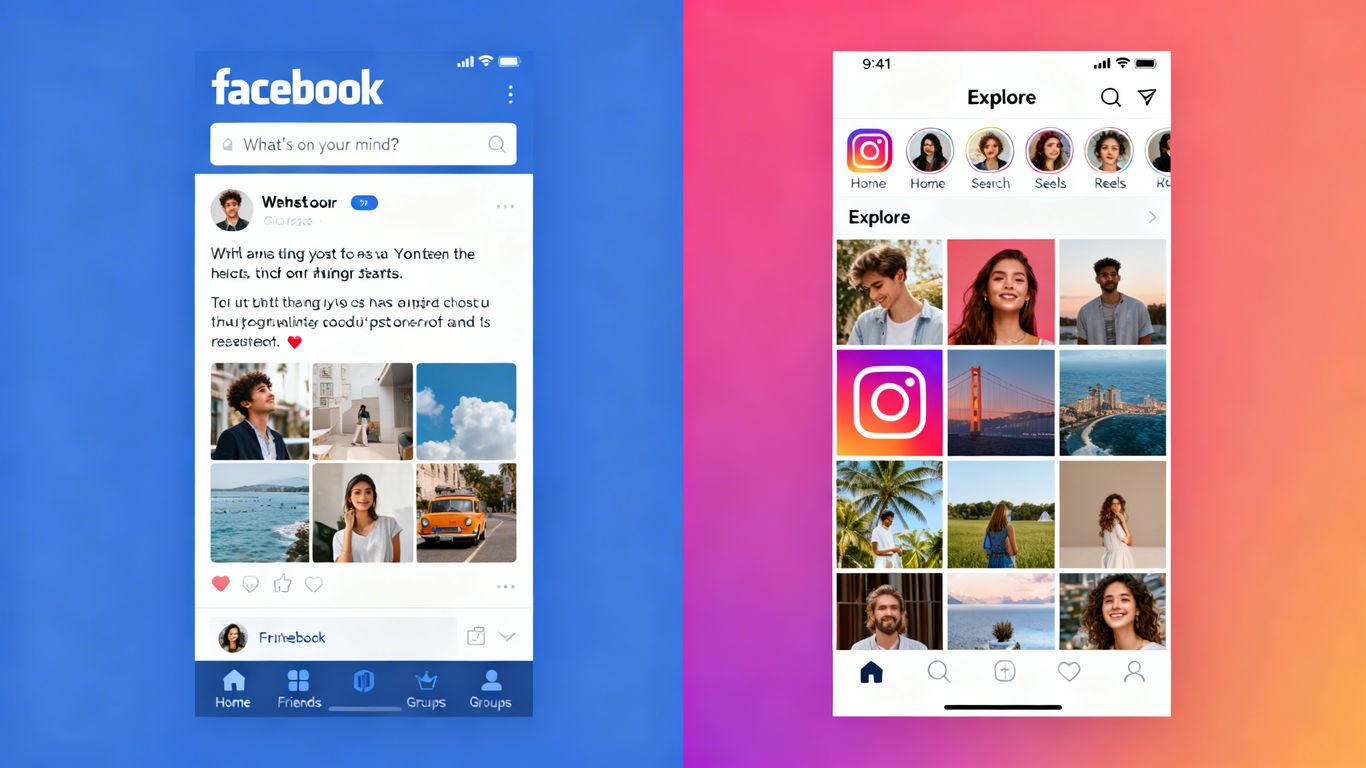 Facebook vs Instagram ad platforms comparison