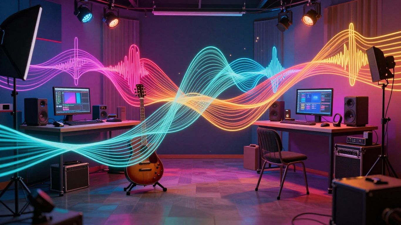 AI tools for music and video creation.