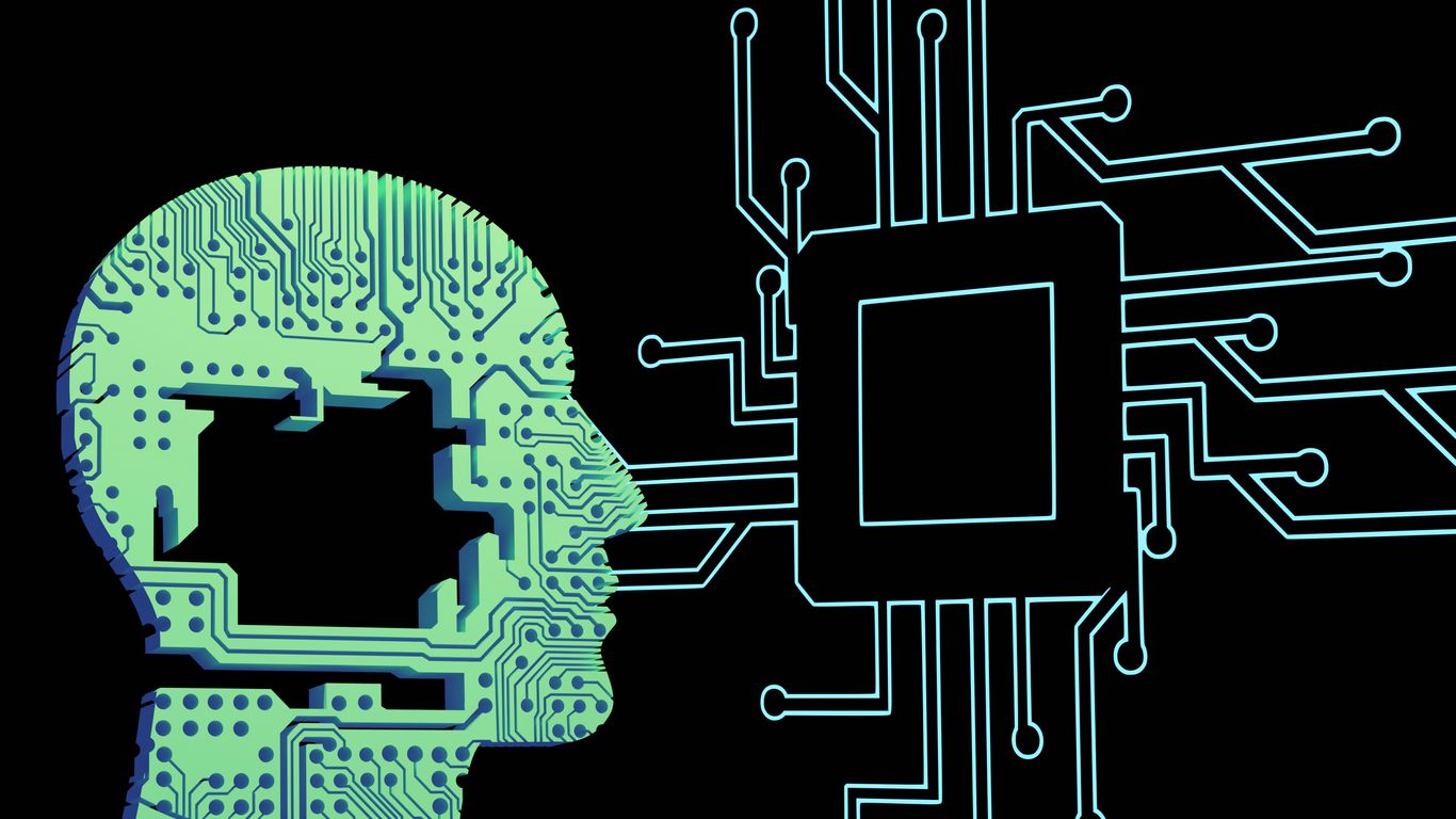 Abstract quantum machine learning visualization