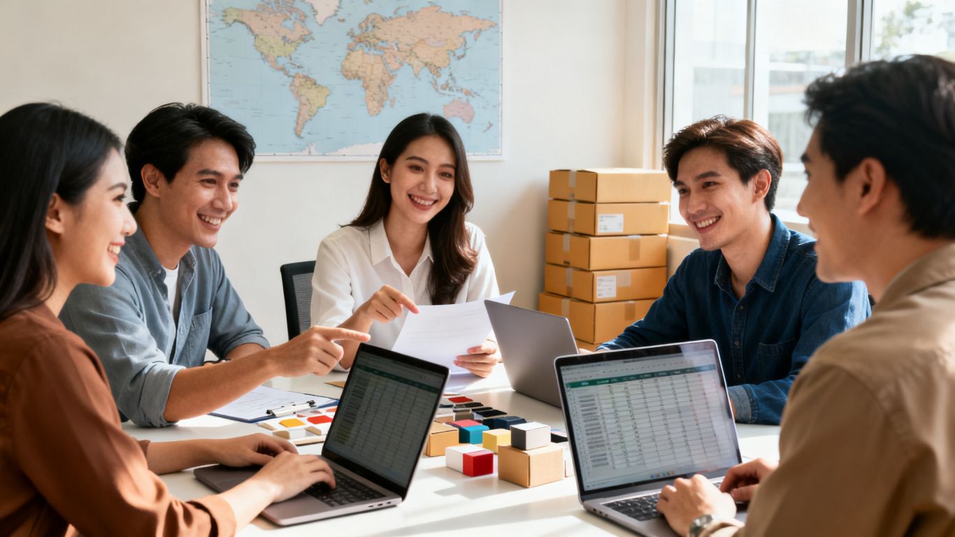 Ecommerce operations team planning marketplace expansion