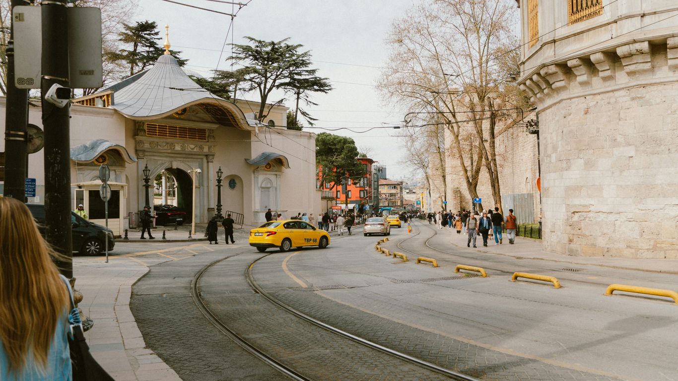 Public access and market building exterior