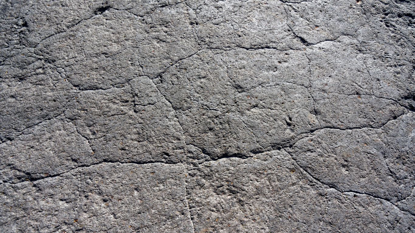 Close view of polished natural stone surface