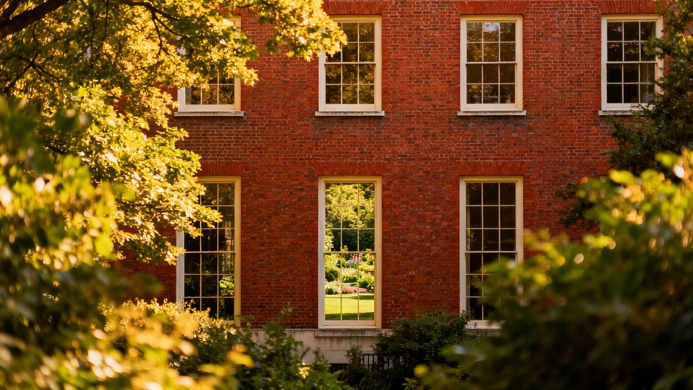 Exterior of Amy Winehouse's former home at 30 Camden Square.