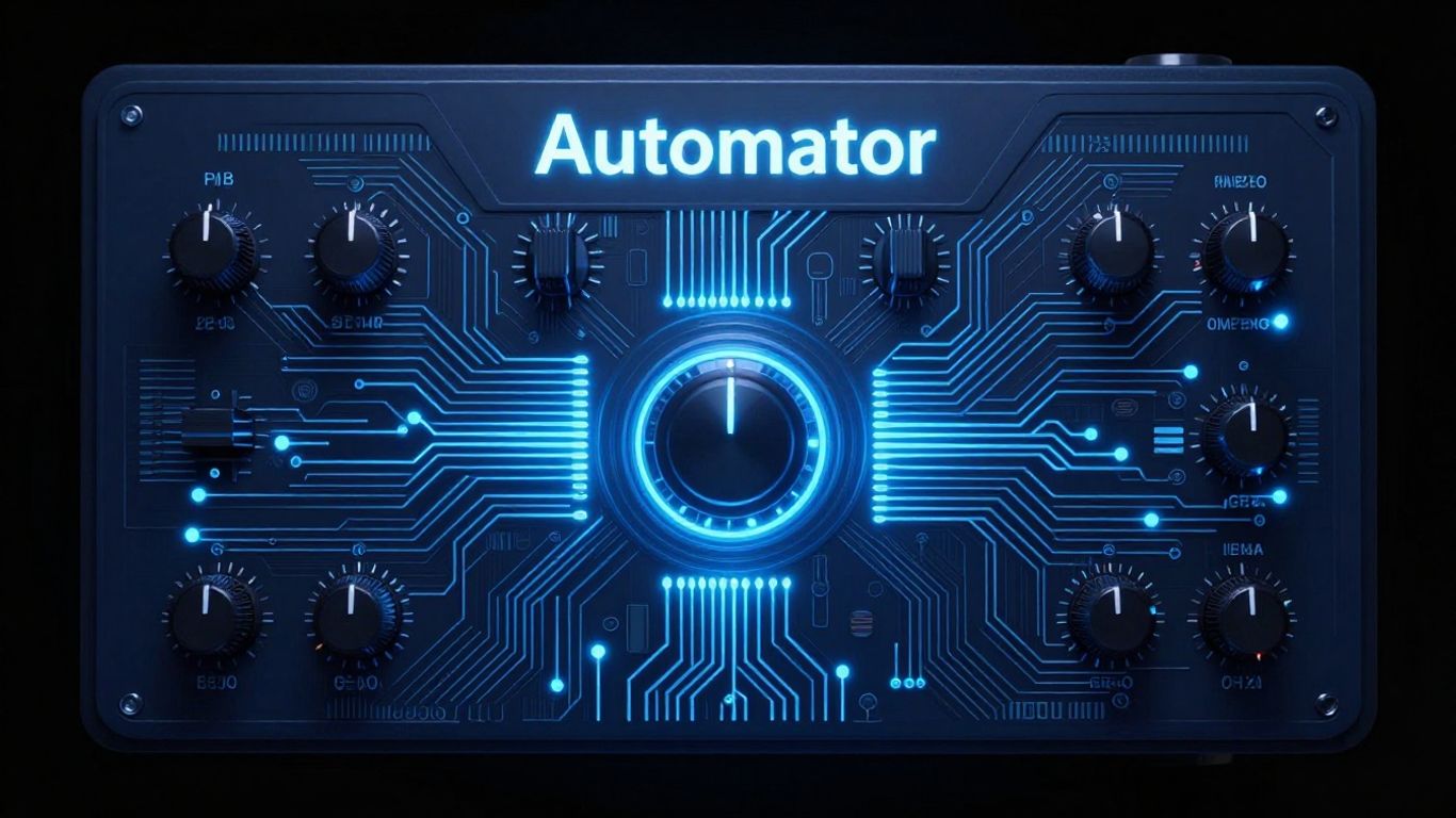 Boz Digital Labs Automator audio plugin interface.